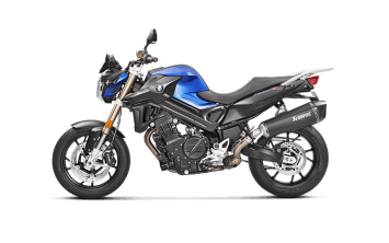 Akrapovic Slip-on Line Titanium Black Einddemper met E-keur BMW F 800 R 2009 > 2019